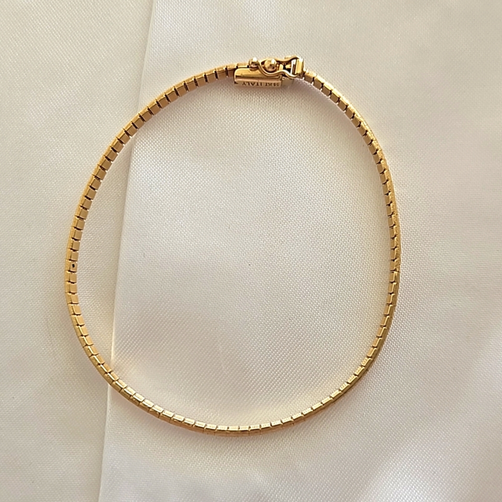 14kt 7" soft bangle bracelet